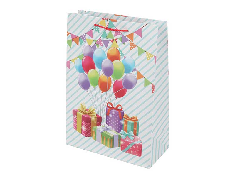 Пакет подар. мат. лам. День Рождения 22*31 см. PML-07-C2