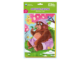 Пазлы мягкие А5 "Весна" 12 эл. доставка оптом в Донецк