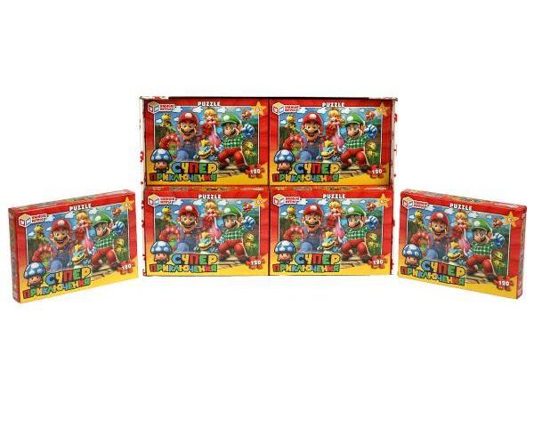 Донецк игрушка оптом Пазлы 120 элементов. Суперприключения