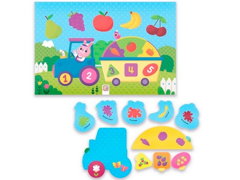 Донецк игрушка оптом Вкладыш «Первые знания»