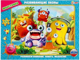 Развивающий пазл. Монстрики доставка оптом в Донецк