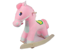 Качалка "Лошадь" розовая 51*47*29 см См-750-4Лш_роз