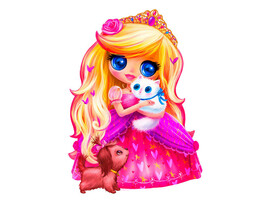 Пазлы деревянные «Принцесса» 50 деталей 30 х 22 см доставка оптом в Донецк