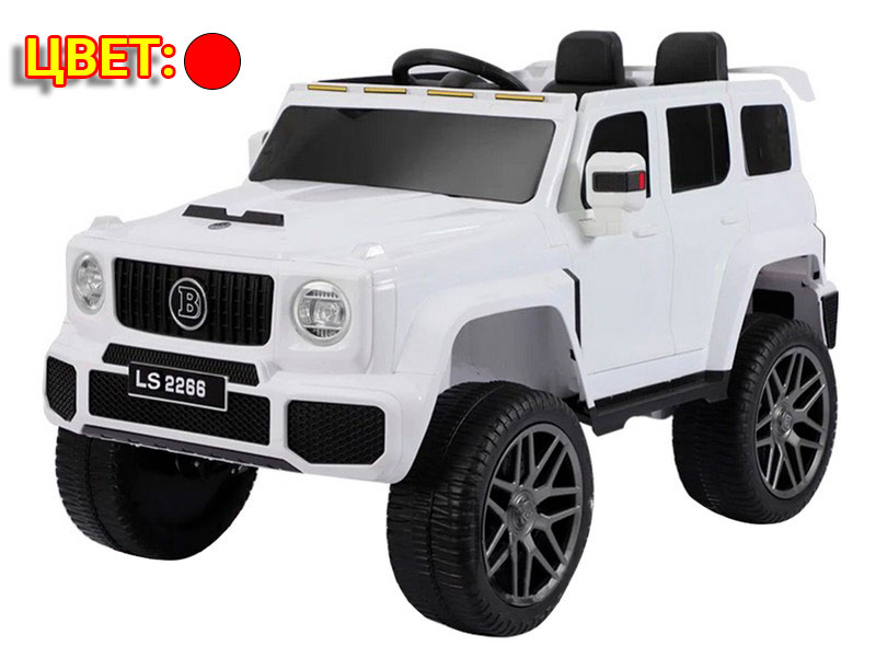 Электромобиль Джип Мерседес Красный Р/У 1-мест., аккум. 12V, 8Ah, свет, звук, подкл. USB+MP3, до 6 км/ч, до 8 лет, до 25 кг. HQC046-2266