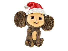 Магнит "Озорной Чебурашка" 7 см, полирезина. Т-9966