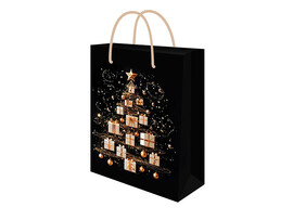 Пакет подар. глянц. лам. Елка из подарков 32,4х44,5х10 см. ППК-2370