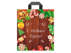 Пакет петл. ручка Волшебный праздник 28х34 см, 60мкм. НФ-00000912