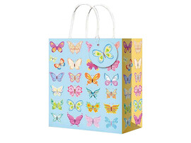 Пакет подар. глянц. лам. Славные бабочки 26.4x32.7x8 см. ППК-4469