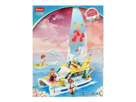 Конструктор "Парусник" 301 дет. в кор. M38-B0867 доставка оптом в Донецк