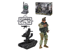 Набор "Воин": солдат, квадроцикл, аксесс., 24х17 см в кор. 1891436