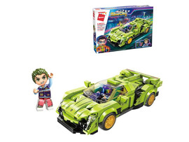 Конструктор "Гоночная машина" 292 дет., 1 фиг., 35*25 см в кор. 2047524/14021