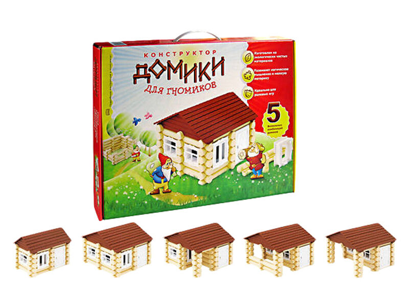 Донецк игрушка оптом Конструктор «Домики для гномиков» в кор. С-198-57238307