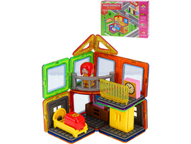 Конструктор магнитный для девочек 33 дет. в кор. 2001537 доставка оптом в Донецк