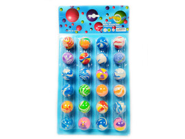 Набор попрыгунчиков на планшете 24 шт d=3 см 939A-19 доставка оптом в Донецк