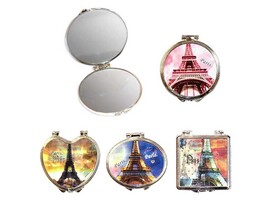 Зеркало складное 3D "Эйфелева башня" 6 см, ассорти. Арт. Р14193-2(1)