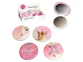 Зеркало складное "Гламур" 7 см, ассорти. Арт. Р14193-1(15)