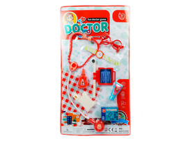 Набор доктора 8 предметов 55*30 см на планшете 9090-4 доставка оптом в Донецк