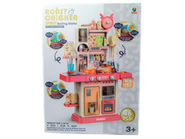 Кухня на бат. 75*47*23 см (свет, звук, вода, пар) 46 предметов в кор. MJL-D903B доставка оптом в Донецк