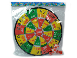 Дартс на липучках d=36 см в пак. HL-046A доставка оптом в Донецк