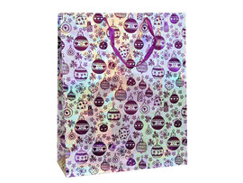 Пакет подар. "Шары" 18*23 см, фиолетовый. Арт. Р725-1