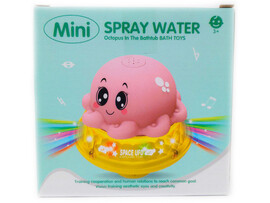 Осьминог на бат. (свет, звук, брызгает водой) 13*13*13,5 см в кор. 7018W/L доставка оптом в Донецк