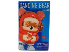 Мишка танцующий на бат. (свет, звук) 17*11*9 см в кор. S-001A доставка оптом в Донецк