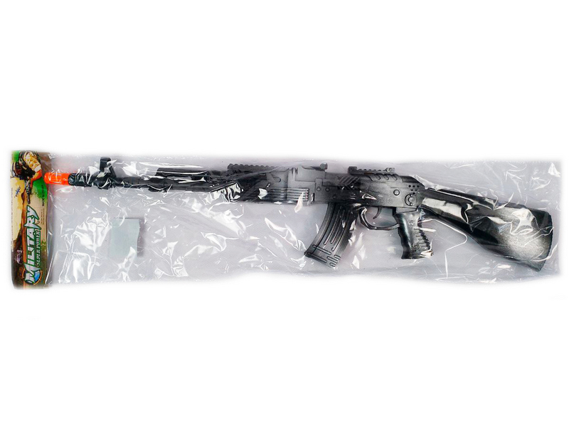 Донецк игрушка оптом Автомат-трещетка 62 см (искра) в пак. AK74-2