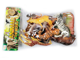 Набор диких животных 12 шт 36*17 см в пак. 1127-230 доставка оптом в Донецк