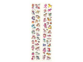 Наклейки "Единорог" 4.5*28.5 см, микс. LCA-044/045