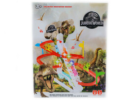 Трек на бат. «Дино» (свет, звук) 18*14*5,5 см в кор. 1112-2 доставка оптом в Донецк