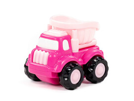 Автомобиль-самосвал "Оскар" 10 см инерц. розовый в пакете доставка оптом в Донецк