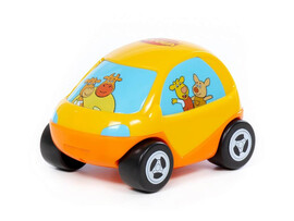 Автомобиль "Семейный" "Оранжевая корова" 13 см в сеточке доставка оптом в Донецк