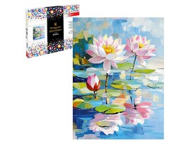 Алмаз. моз. 30*40 см, с подр., полн. зап. Лотосы. Арт. 70847