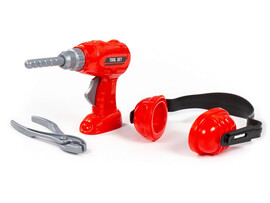 Набор инструментов №21 (шуруповёрт, наушники, плоскогубцы) доставка оптом в Донецк