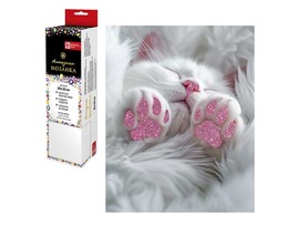 Алмаз. моз. 20*25 см, без подр., полн. зап. Котолапки. Арт. 68591