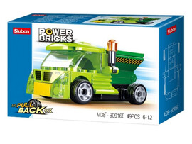 Конструктор Sluban "Грузовик" 49 дет., инерц., 14*9 см в кор. M38-B0916E