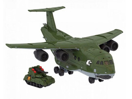Самолет транспортный 55 см (свет, звук) в кор. 1452 доставка оптом в Донецк