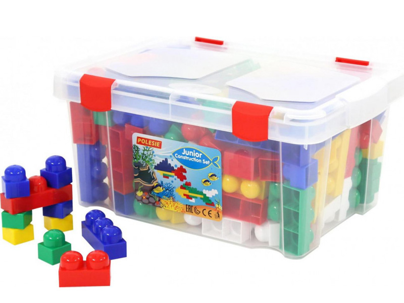 Донецк игрушка оптом Конструктор "Юниор" 159 эл. в контейнере