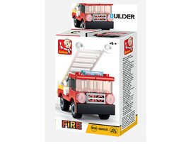 Конструктор Sluban "Пожарная машина" 39 дет., 8*14 см в кор. M38-B0593C