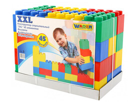 Конструктор строительный "XXL" 45 элементов доставка оптом в Донецк