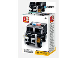 Конструктор Sluban "Полицейская машина" 43 дет., 8*14 см в кор. M38-B0595D