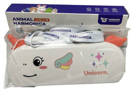 Губная гармошка "Единорог" 18*9 см в пак. 3008966