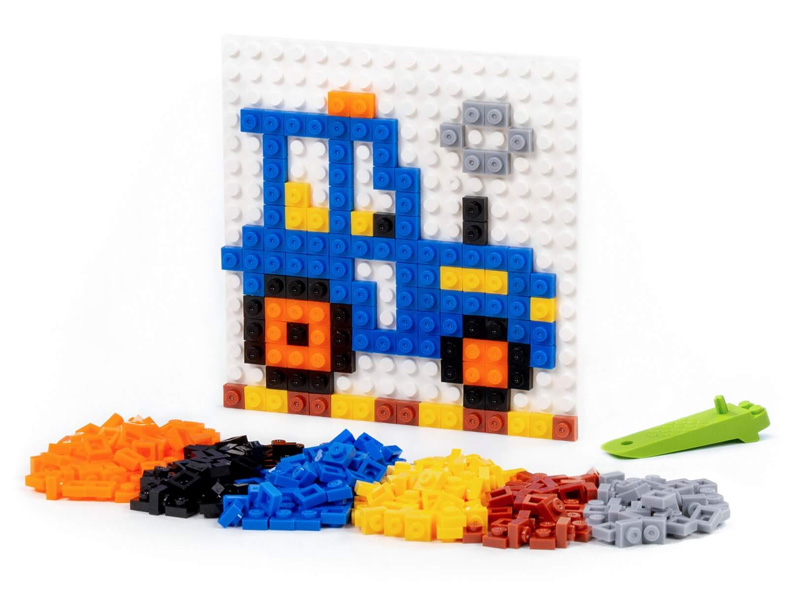 Донецк игрушка оптом Конструктор Классик "Мозаика №4 Техника" 350 эл. в пакете