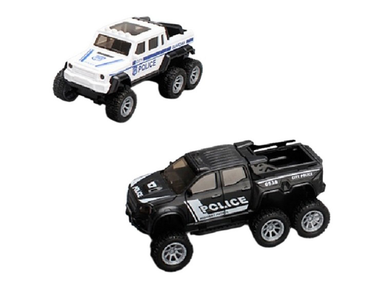 Машинка "Полиция" инерц., 2 цв. микс, 16*25 см в пак. M1724-3