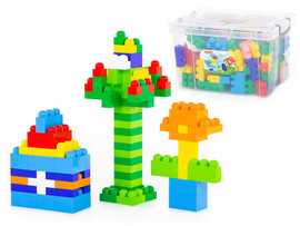 Конструктор "Великан" 144 эл. в контейнере доставка оптом в Донецк