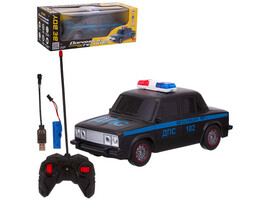 Машинка Р/У "BeBoy" ВАЗ ДПС 27 см, свет, USB, аккум., в кор. IT109976