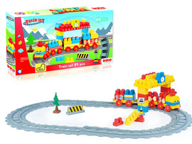 Конструктор DOLU Train Blocks 89 дет. в кор. 5082 доставка оптом в Донецк