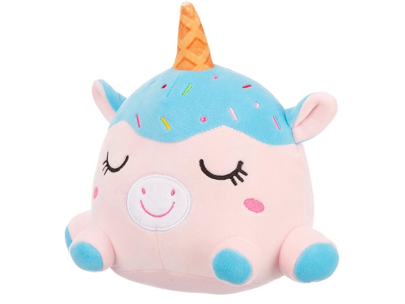Мягкая игр. Единорог розовый 16 см в пак. Relana. RL24205-16