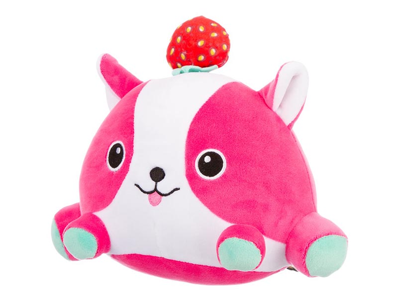 Мягкая игр. Щенок ярко-розовый 16 см в пак. Relana. RL24209-16