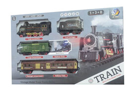 Железная дорога на бат., пар, свет, звук, 51*33 см в кор. Y23992074